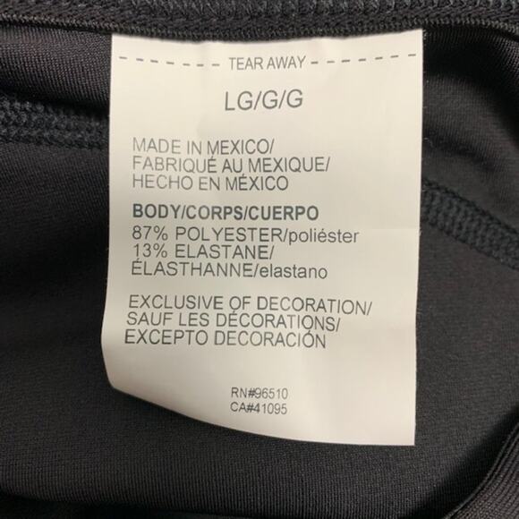 Under Armour Women Tide Chaser Black Grey UPF 50 Compression Leggings | Size L - Picture 6 of 6